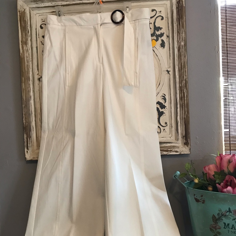 Capri wide leg summer pants. Size 10 New